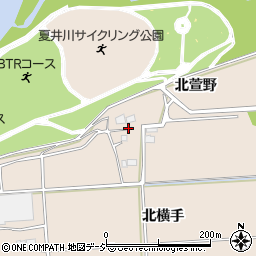 福島県いわき市平下大越（北萱野）周辺の地図