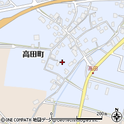 石川県七尾市高田町子周辺の地図