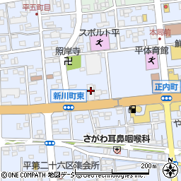 福島県いわき市平正内町19周辺の地図