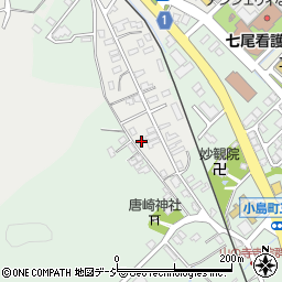 石川県七尾市津向町レ34-1周辺の地図