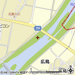 広島橋周辺の地図