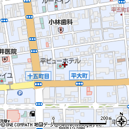 福島県いわき市平（大町）周辺の地図