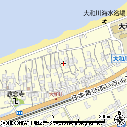 新潟県糸魚川市大和川周辺の地図