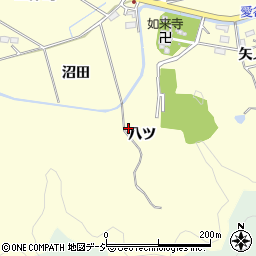 福島県いわき市平山崎八ツ周辺の地図