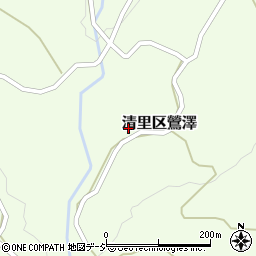新潟県上越市清里区鶯澤周辺の地図
