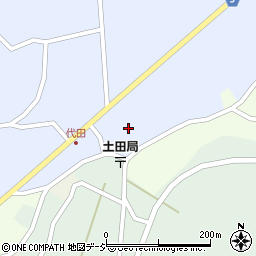 石川県羽咋郡志賀町代田ヘ周辺の地図