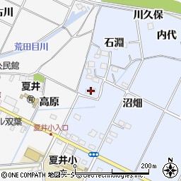 福島県いわき市平上大越石淵31周辺の地図