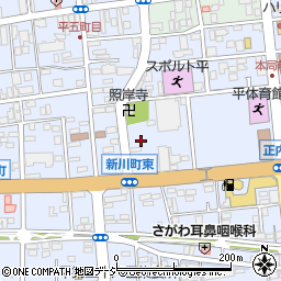 福島県いわき市平堤ノ内周辺の地図