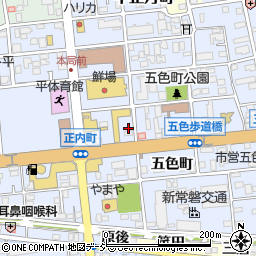 福島県いわき市平正内町87周辺の地図