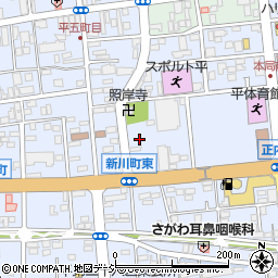福島県いわき市平（堤ノ内）周辺の地図
