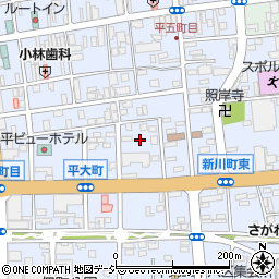 竹島食肉店周辺の地図