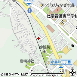 石川県七尾市小島町レ周辺の地図
