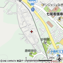 石川県七尾市津向町レ30周辺の地図