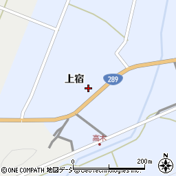 福島県白河市表郷高木上宿周辺の地図