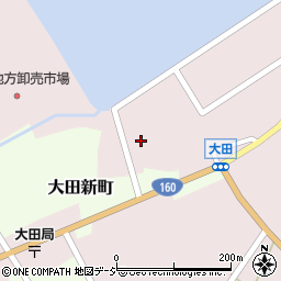 石川県七尾市大田町2-78周辺の地図