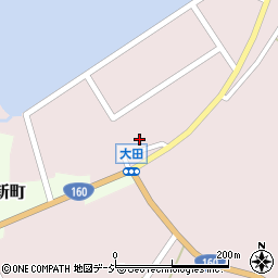 石川県七尾市大田町2-3周辺の地図