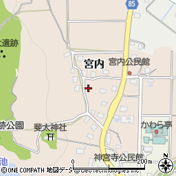 新潟県妙高市宮内周辺の地図