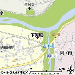 福島県いわき市平北白土下河原周辺の地図