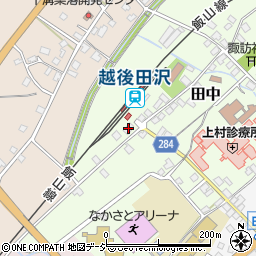 Ｙショップ越後田沢駅前店周辺の地図