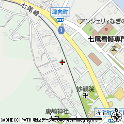 石川県七尾市津向町レ28-3周辺の地図