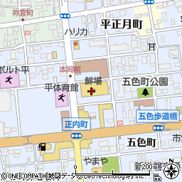 株式会社東北青果　鮮場平店周辺の地図