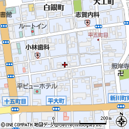 大竹鮮魚店周辺の地図