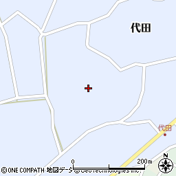 石川県羽咋郡志賀町代田ル周辺の地図