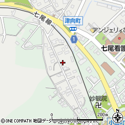 石川県七尾市津向町レ57周辺の地図