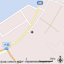 石川県七尾市大田町118周辺の地図