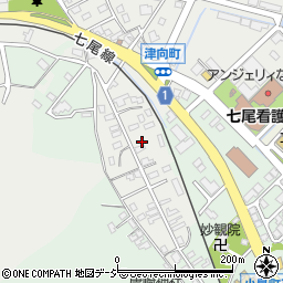 石川県七尾市津向町レ75-7周辺の地図
