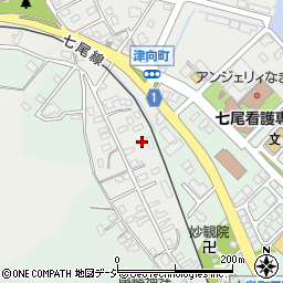 石川県七尾市津向町ル周辺の地図