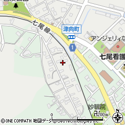 石川県七尾市津向町レ75-4周辺の地図