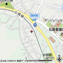 石川県七尾市津向町レ63周辺の地図
