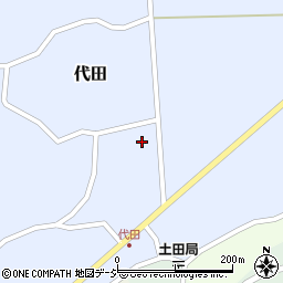 石川県羽咋郡志賀町代田ヲ7周辺の地図