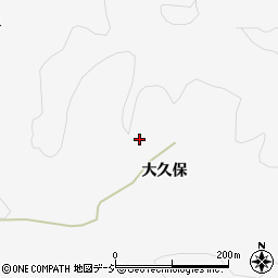 福島県東白川郡鮫川村石井草大久保周辺の地図