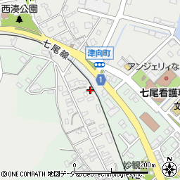 石川県七尾市津向町レ65-14周辺の地図