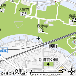 福島県いわき市平新町周辺の地図