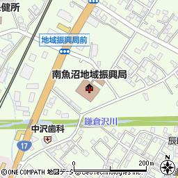 新潟県南魚沼地域振興局　地域整備部建築課周辺の地図