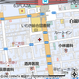 福島県いわき市平（三町目）周辺の地図