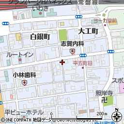 熊谷質店周辺の地図