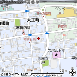ポニー工業株式会社福島事業所周辺の地図