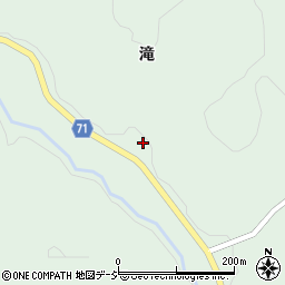 福島県東白川郡鮫川村赤坂西野滝50周辺の地図