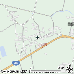 福島県東白川郡棚倉町天王内屋敷周辺の地図