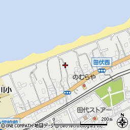 新潟県糸魚川市田伏周辺の地図