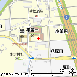 福島県いわき市平山崎熊ノ宮周辺の地図