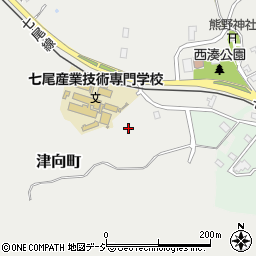 石川県七尾市津向町ヘ周辺の地図