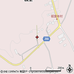 栃木県那須塩原市板室598周辺の地図