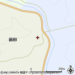 福島県東白川郡鮫川村赤坂東野前田周辺の地図