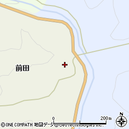 福島県鮫川村（東白川郡）赤坂東野（前田）周辺の地図