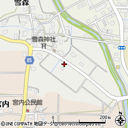 新潟県妙高市雪森542周辺の地図